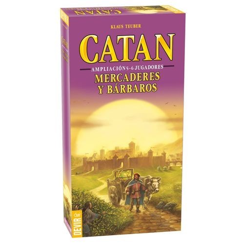 Catan mercaderes y barbaros ampliacion 5 y 6 jugadores